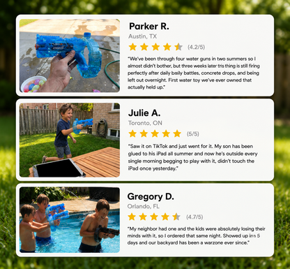 Super Splasher™ Electric Water Gun