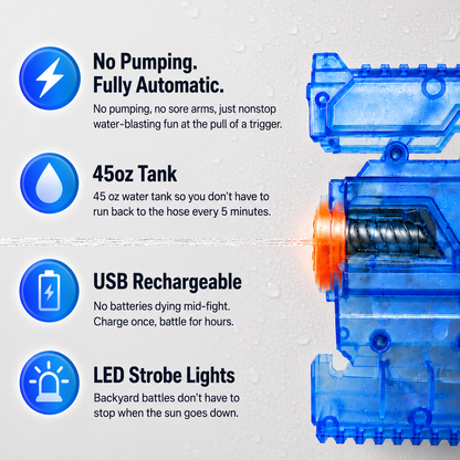 Super Splasher™ Electric Water Gun